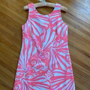 Lilly Pulitzer pink sea shell summer dress
